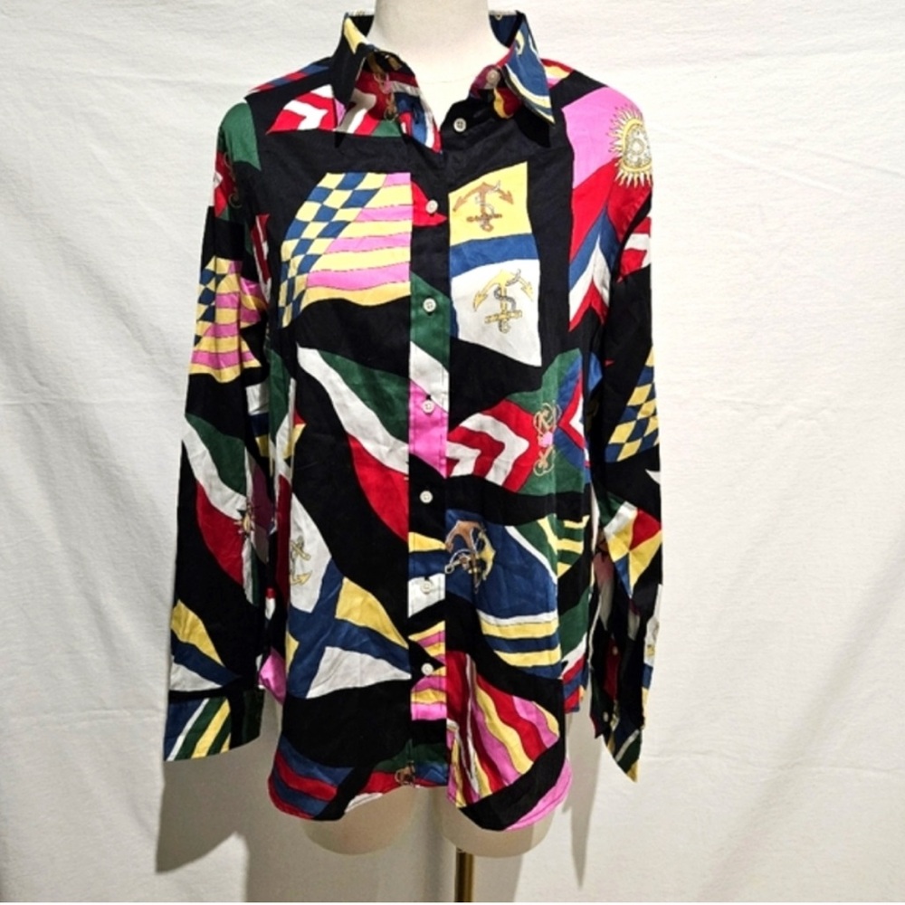 Ralph Lauren Multicolor Geometric Shirt
